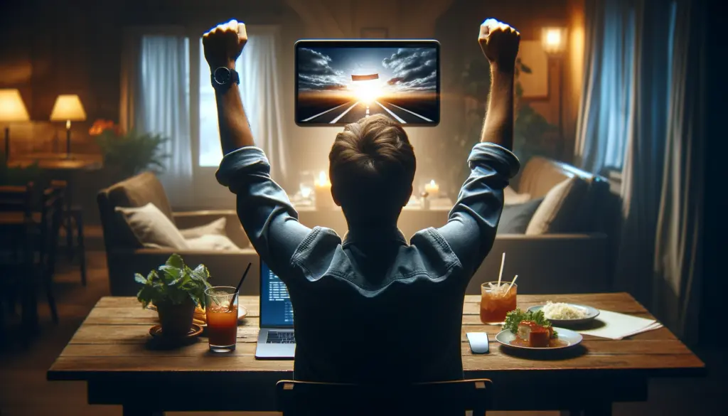 That's me when I passed the DevNet Expert exam